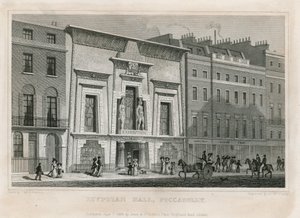 Sala Egipska, Piccadilly autorstwa English School