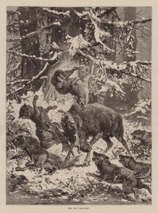 The Elk Militant (rycina) autorstwa English School