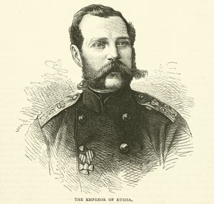 Cesarz Rosji, listopad 1870 autorstwa English School