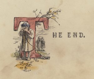 The End (kolorowy grawerunek) autorstwa English School