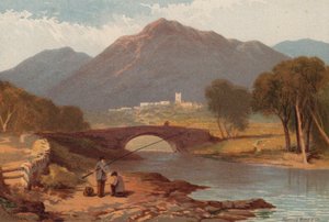 The English Lakes, Ambleside (kolor lito) autorstwa English School