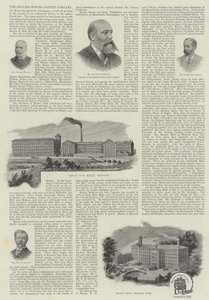 The English Sewing Cotton Company (grawerowanie) autorstwa English School