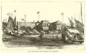 Angielskie fabryki w Canton autorstwa English School