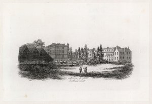 Wejście do Great Portland Street, Marylebone, Londyn autorstwa English School