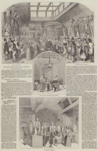 Wystawa Akademii Królewskiej (grafika) autorstwa English School