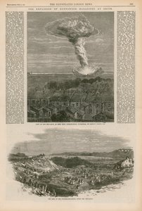 Eksplozja magazynków prochowych w Erith autorstwa English School