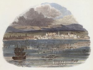Fata Morgana (kolorowy grawerunek) autorstwa English School
