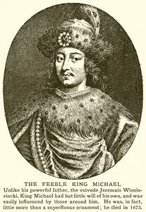 Słaby król Michael autorstwa English School