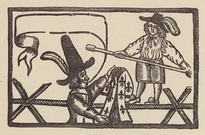 Foppish Rope-Dancer autorstwa English School