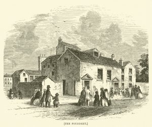 Odlewnia (grawerunek) autorstwa English School