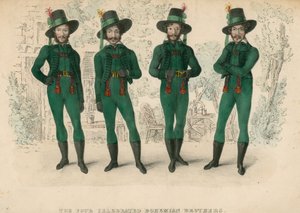 Czterech sławnych czeskich braci autorstwa English School