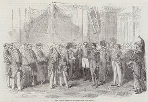 Senat francuski w St Cloud (rycina) autorstwa English School