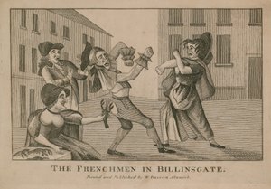 Francuzi w Billingsgate autorstwa English School