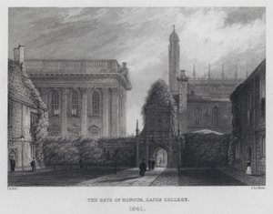 Brama Honoru, Caius College autorstwa English School