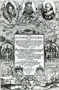Ogólna historia Wirginii, Nowej Anglii i Wysp Letnich, 1624 r autorstwa English School