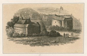 The Globe, Bankside, Londyn autorstwa English School