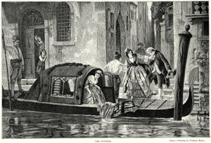 Gondola (grawerunek) autorstwa English School