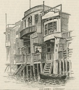Winogrona, Limehouse, Londyn autorstwa English School