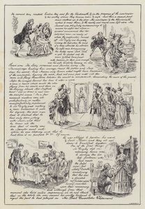 Wielka ucieczka Dumbletona (grawerowanie) autorstwa English School