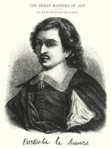 Wielki Mistrz Sztuki, Eustace Le Sueur (grafika) autorstwa English School