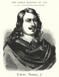 Wielcy mistrzowie sztuki, David Teniers Młodszy (rycina) autorstwa English School