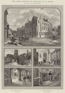 The Great Schools of England, Rugby (Grawerowanie) autorstwa English School