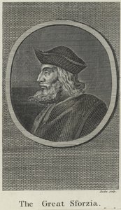Wielka Sforzia autorstwa English School
