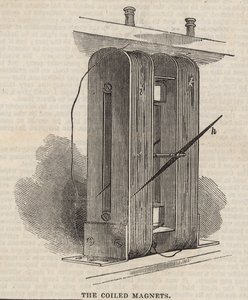 The Great Western Electric Telegraph: Zwinięte magnesy autorstwa English School