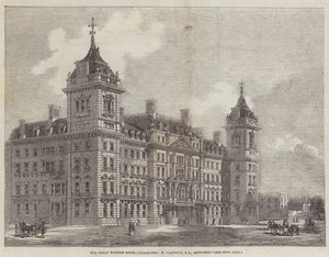 The Great Western Hotel, Paddington (grafika) autorstwa English School