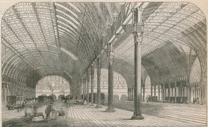 Nowa pętla Great Western Railway w Paddington autorstwa English School