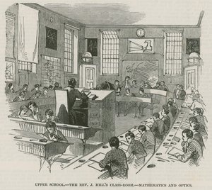 Szkoły Szpitala Królewskiego w Greenwich; Szkoła średnia: klasa Reverend J Hills autorstwa English School