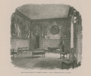 Sala Straży w Pałacu św. Jakuba autorstwa English School