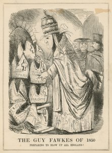 Guy Fawkes z 1850 r autorstwa English School