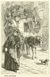 The Hawker (grawerunek) autorstwa English School