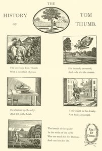 Historia Toma Kciuka (drzewryt) autorstwa English School