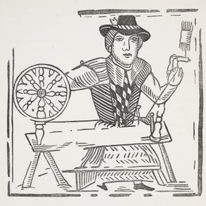 The History of the Blind Beggar of Bethnal Green, ilustracja z rozdziałów XVIII wieku autorstwa Johna Ashtona, wyd. 1882