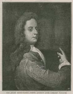Czcigodny Joseph Addison autorstwa English School