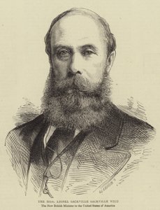 Szanowny Lionel Sackville Sackville West (rycina) autorstwa English School