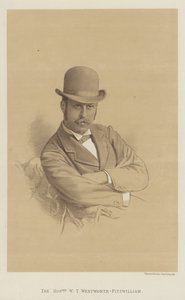Szanowny W T Wentworth-Fitzwilliam (litografia) autorstwa English School