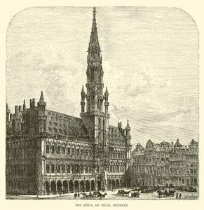 Hotel de Ville, Bruksela autorstwa English School