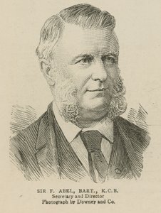 Imperial Institute: Sir F Abel, sekretarz i dyrektor autorstwa English School