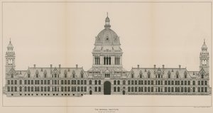 Imperial Institute, projekt A W Blomfield autorstwa English School