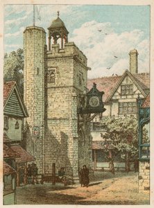 Międzynarodowa Wystawa Zdrowia w South Kensington, 1884: All-Hallows, Staining, Londyn autorstwa English School