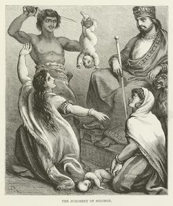 Wyrok Salomona autorstwa English School