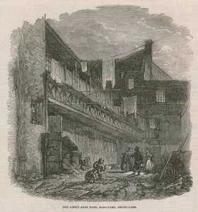 Kings Arms Yard, Coal Yard, Drury Lane autorstwa English School
