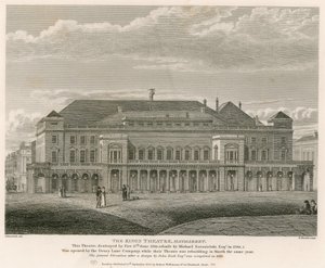The Kings Theatre, Haymarket, Londyn autorstwa English School