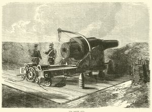Pistolet Kruppa, październik 1870 autorstwa English School