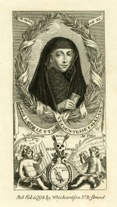 Lady Lettice, wicehrabina Falkland autorstwa English School