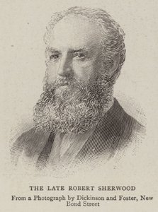 Późny Robert Sherwood (grafika) autorstwa English School