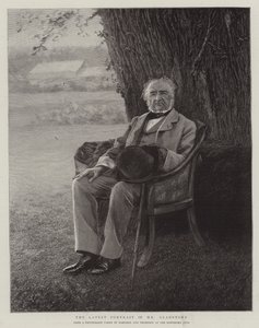 Najnowsze portrety pana Gladstone